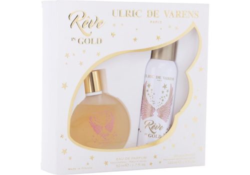 Urlich De Varens gold cofanetto per donna con eau de toilette 50ml + deodorante 125ml
