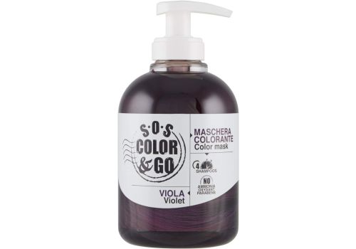 Alama S.O.S Color & Go maschera colorante viola 300ml
