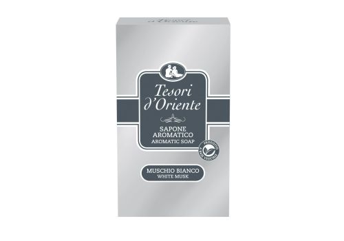 Tesori d'Oriente muschio bianco saponetta 125 Grammi