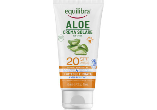 Equilibra Aloe Solare spf 20 crema protettiva 75ml