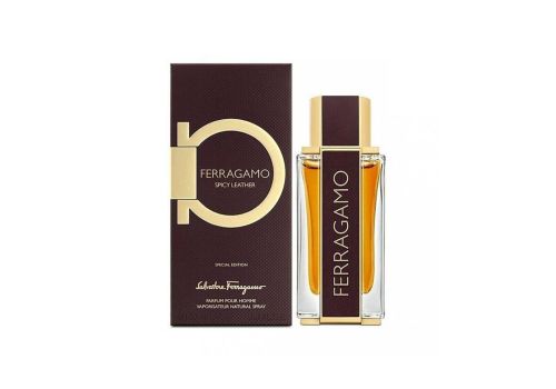 Salvatore Ferragamo spicy leather eau de parfum uomo natural spray 100ml