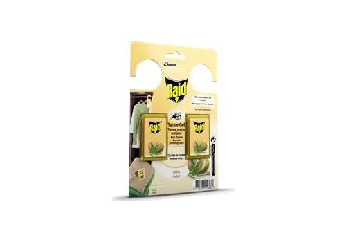 Raid cedro gel antitarme profumato 2 pezzi