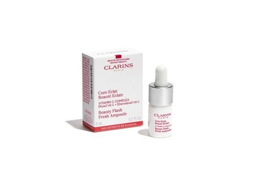 Clarins Beauty Flash fresh ampoule trattamento viso illuminante 8ml