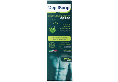 Depilsoap crema depilatoria uomo efficace 150ml