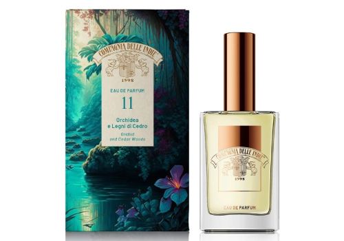 Compagnia delle Indie 11 orchidea e legni di cedro eau de parfum donna natural spray 75ml