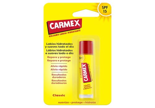 Carmex classico stick labbra nutriente 4,25 grammi