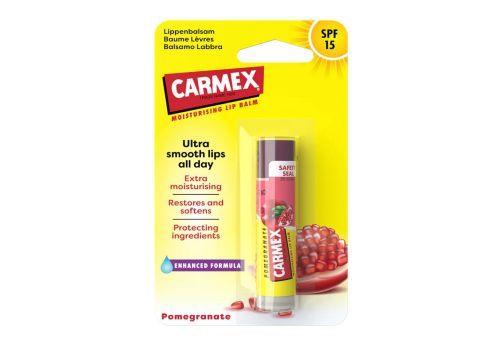 Carmex melograno stick labbra nutriente 4,25 grammi
