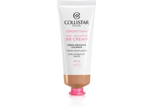 Collistar idroattiva+ anti pollution bb cream spf 30 crema idratante colorata tonalità scura 50ml