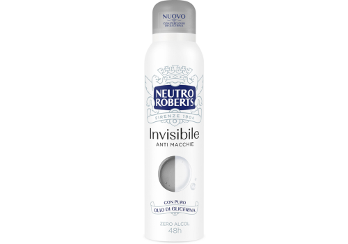 Neutro Roberts invisible deodorante protezione invisibile spray 150ml
