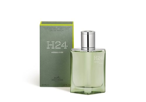 Hermès h24 herbes vives eau de parfum uomo natural spray 100ml