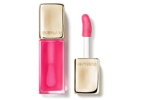 Guerlain kisskiss bee glow oil 458 pop rose glow olio labbra rimpolpante e idratante 9,5ml