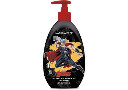 Avengers gel doccia detergente energizzante per bambini 500ml