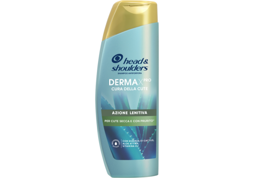 Head & Shoulders derma x pro azione ristruturante shampoo cute secca e molto secca 250ml