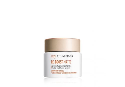 My Clarins re boost matte crema viso idratante opacizzante 50ml