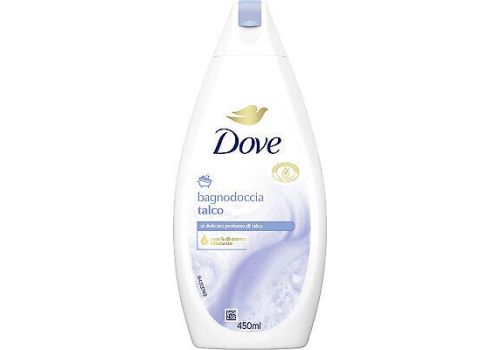 Dove talco bagnodoccia profumazione delicata 450ml