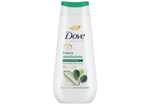 Dove fresca idratazione docciaschiuma rinfrescante 225ml
