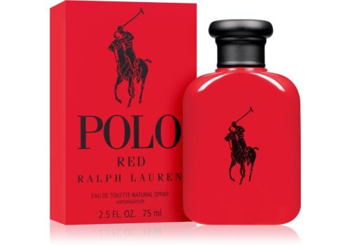 Ralph Lauren polo red eau de toilette uomo natural spray 75ml
