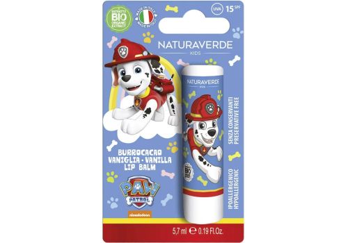 Naturaverde Kids Paw Patrol burrocacao vaniglia nutriente labbra 5,7ml