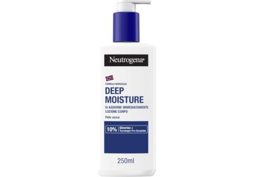 Neutrogena deep moisture crema fluida corpo idratante 250ml