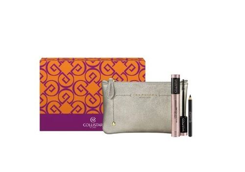 Collistar kit con mascara volume unico + matita occhi + pochette