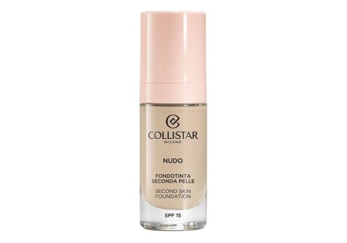 Collistar nudo 2g beige dorato fondotinta fluido spf 15 seconda pelle 30ml