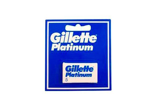 Gillette Platinum 1 lamette di ricambio 5 pezzi