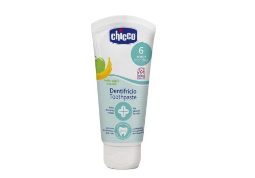 Chicco 6m+ dentifricio bambini gusto mela e banana 50ml