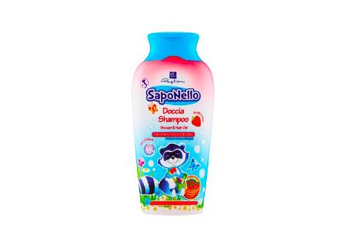 Saponello doccia shampoo delicato per bambini frutti rossi 250ml