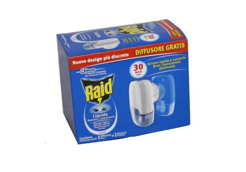 Raid liquido base antizanzare per diffusore durata garantita 30 notti