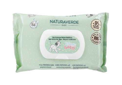 Naturaverde Baby salviettine umidificate con pantenolo 64 pezzi