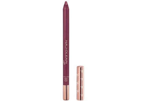 Naj-Oleari luminous eye pencil 03 borgogna perlato matita occhi lunga tenuta