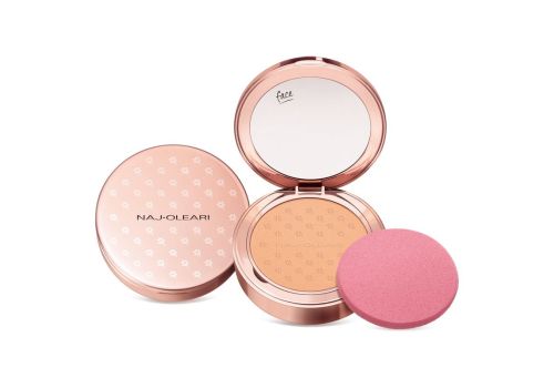 Naj-Oleari silk feel wet & dry powder foundation 02 pesca fondotinta compatto in polvere