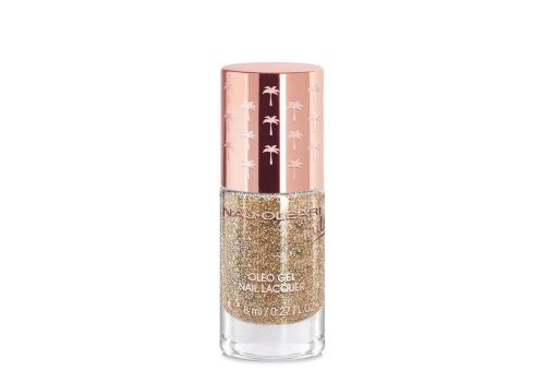 Naj-Oleari Oleo Gel Nail Lacquer 33 oro scintillante smalto effetto gel con oli nutrienti