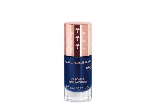 Naj-Oleari Oleo Gel Nail Lacquer 27 blu oceano smalto effetto gel con oli nutrienti