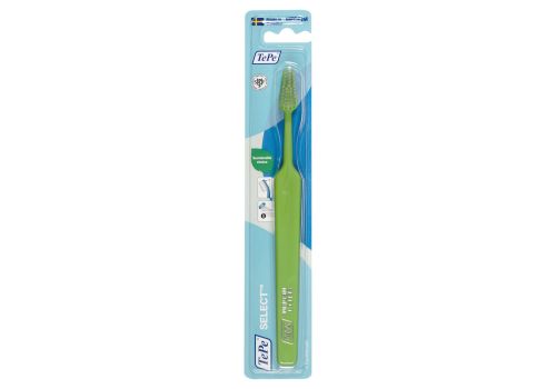 TePe Select Medium spazzolino di alta qualità con testina affusolata e setole arrotondate