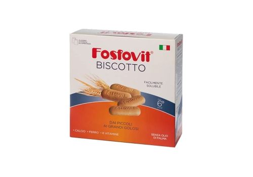 Fosfovit biscotto facilmente solubile 360 grammi | confezione leggermente macchiata