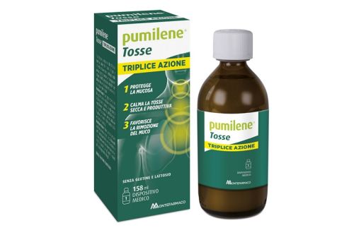 Pumilene tosse triplice azione sciroppo 158ml | senza confezione esterna