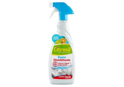 Citrosil Home Protection bagno disinfettante con essenze di agrumi azione virucida completa 650ml | etichetta rovinata