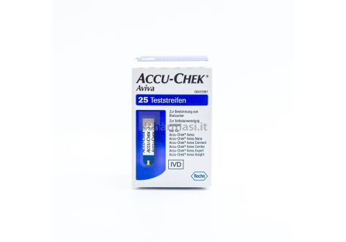 ACCU-CHEK Aviva 25 Strisce Reattive NEW