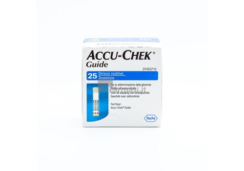 ACCU-CHEK GUIDE 25 STRISCE REATTIVE