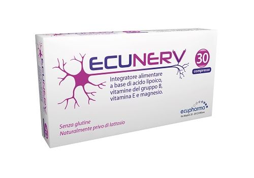 Ecunerv integratore per il sistema nervoso 30 compresse