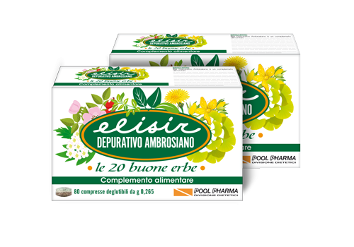 ELISIR Depurativo Ambrosiano Le 20 Buone Erbe 20cpr