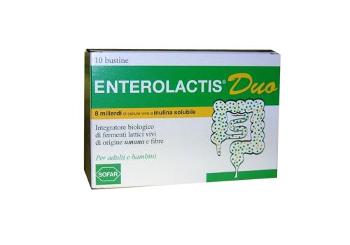 ENTEROLACTIS DUO Integratore 10bustine