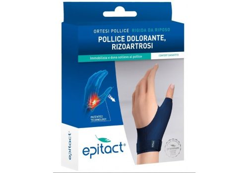 Epitact ortesi pollice rigida da riposo mano sinistra taglia l