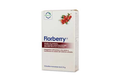 FLORBERRY Integratore Alimentare Sistema Urinario 10bustine
