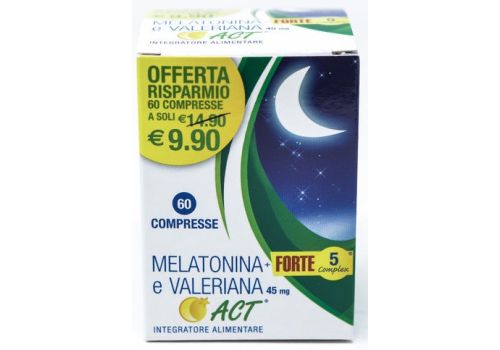 MELATONINA E VALERIANA ACT 60CPR