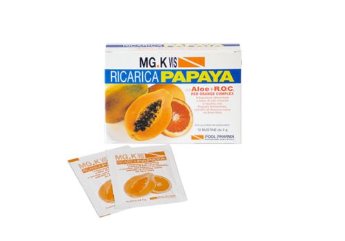 MG.K VIS Ricarica Papaya Integratore 12bustine