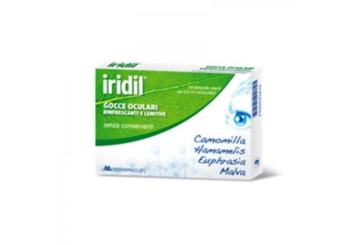 IRIDIL GOCCE OCULARI 10 MONODOSE STERILI