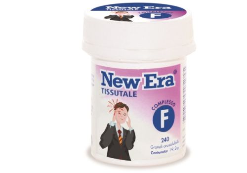 New Era Tissutrale Complesso F integratore di minerali 240 granuli orosolubili