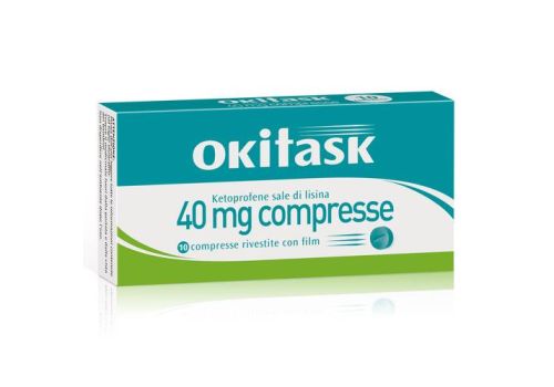 OKITASK DOLORI 10 COMPRESSE